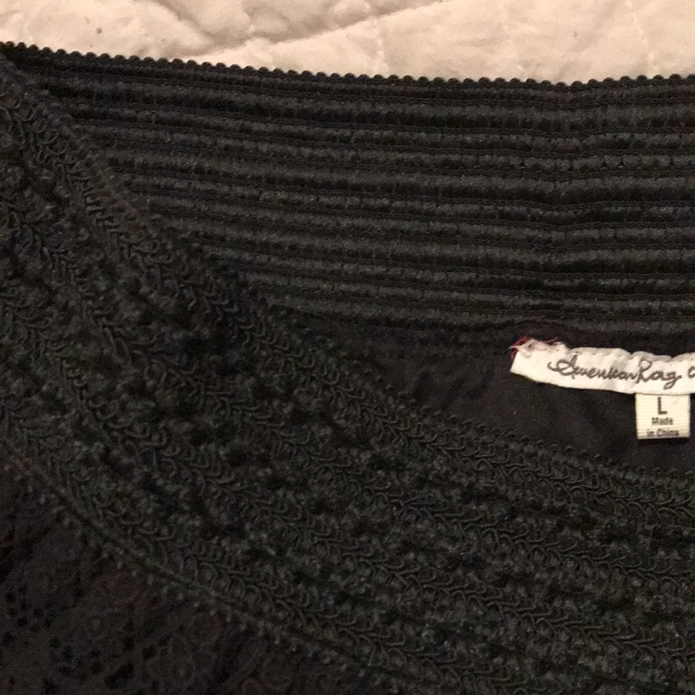 🏷SALE American Rag Crochet Ruffle Skirt - Picture 5 of 7